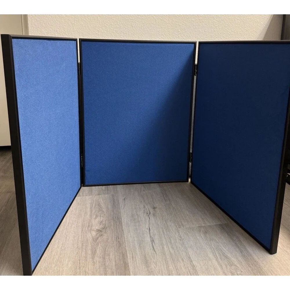 Apollo Exhibition Systems Tabletop Hook & Loop Exhibit  Display Board W/case